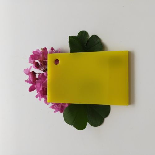 亞克力淺黃色整板有機玻璃不透明塑料板材加工定制雕刻零裁