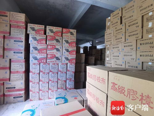 椰視頻 查扣 ?？谝粡U棄倉庫竟暗藏2000箱不可降解塑料制品